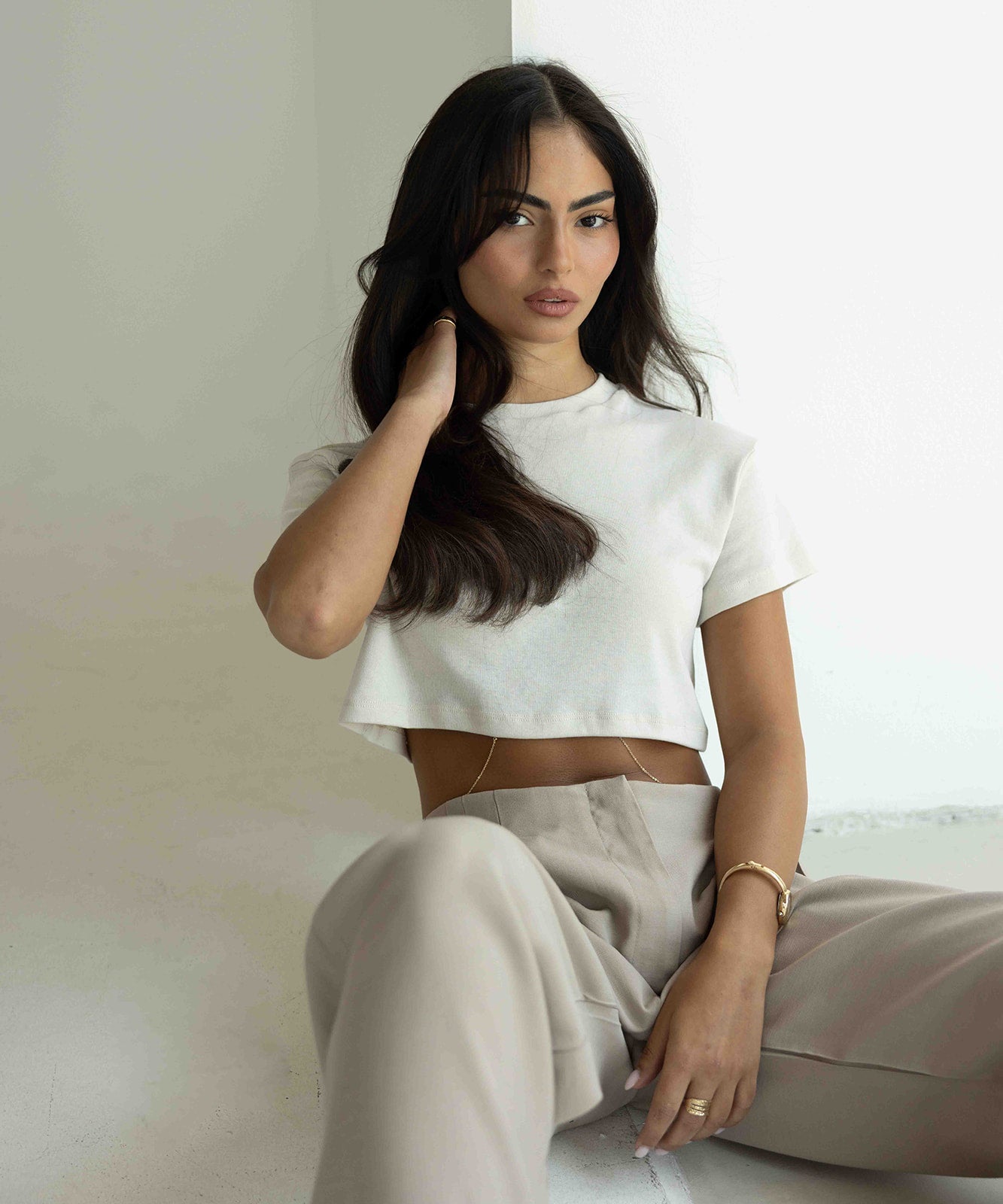 Camille Pants - Stone